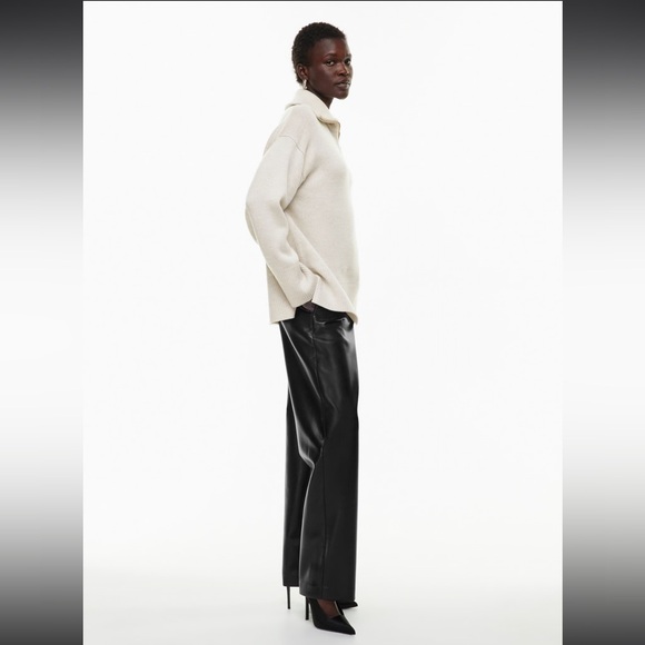 Babaton Vegan Leather Pant Sz.4 sold at Aritzia - Picture 3 of 7